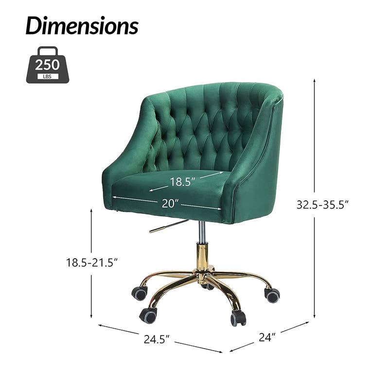 Karat Home - Wholesale Chair - Lydia Task Chair19