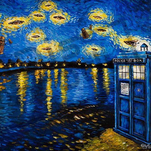 Dalek sul Rodano di Ashley Raine per la vendita all'ingrosso da parte di DisParody