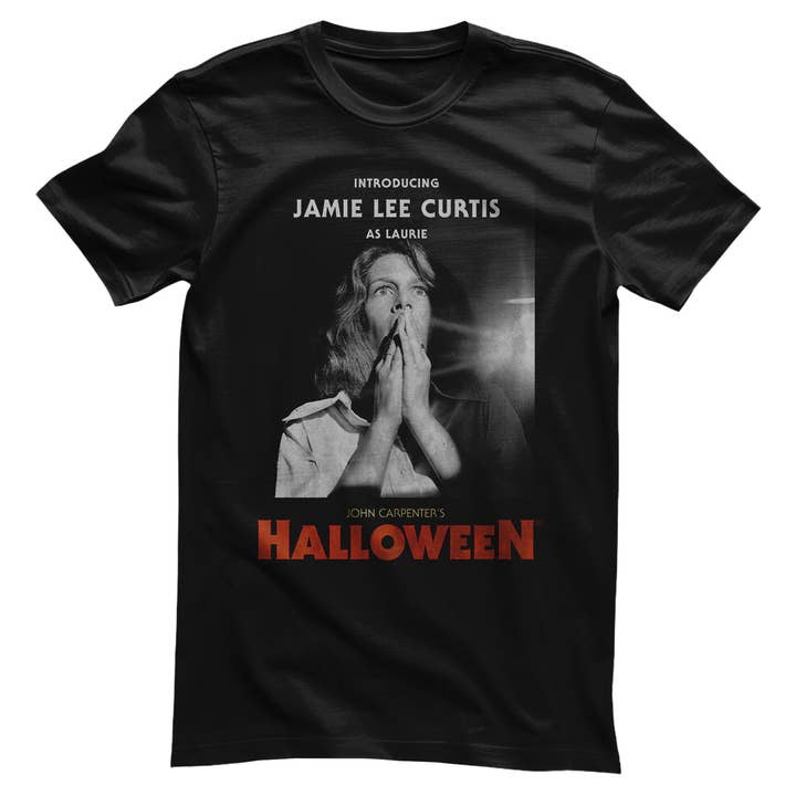 Jamie Lee Curtis In Halloween T-shirt voor wholesale door Hybris Production AB