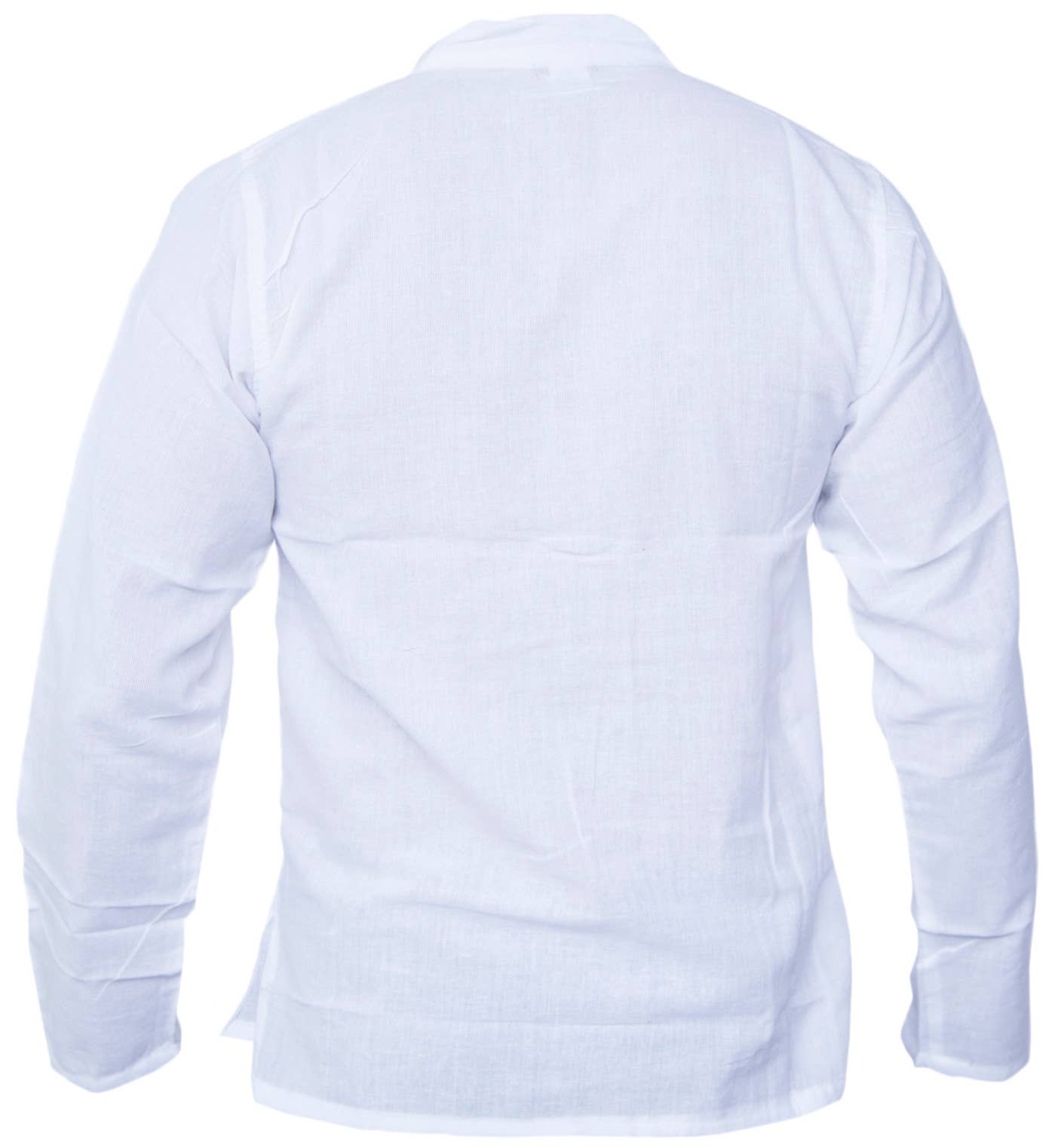 Gheri – wholesale Shirt – Unisex – Plain Cotton Lightweight Long Sleeve Grandad Shirt1