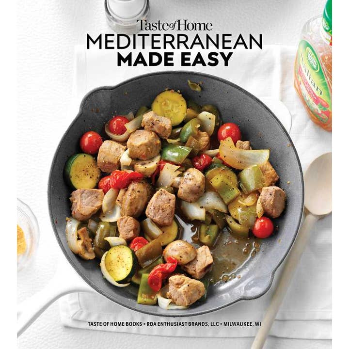 Simon & Schuster - Wholesale Book - Adult - Taste of Home Mediterranean Made Easy by Editors at Taste of Home