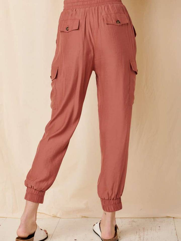 mittoshop - Wholesale Lounge Sweatpants/Joggers - Women's - H70479A-SATIN JOGGER PANTS13