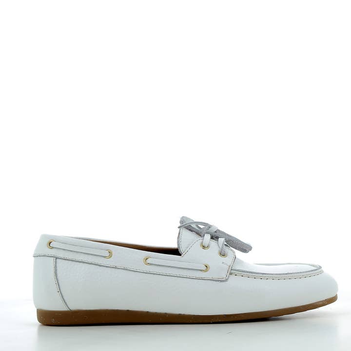 Hodea Mokasiner Giorgia äkta läder Vit för wholesale av HODEA