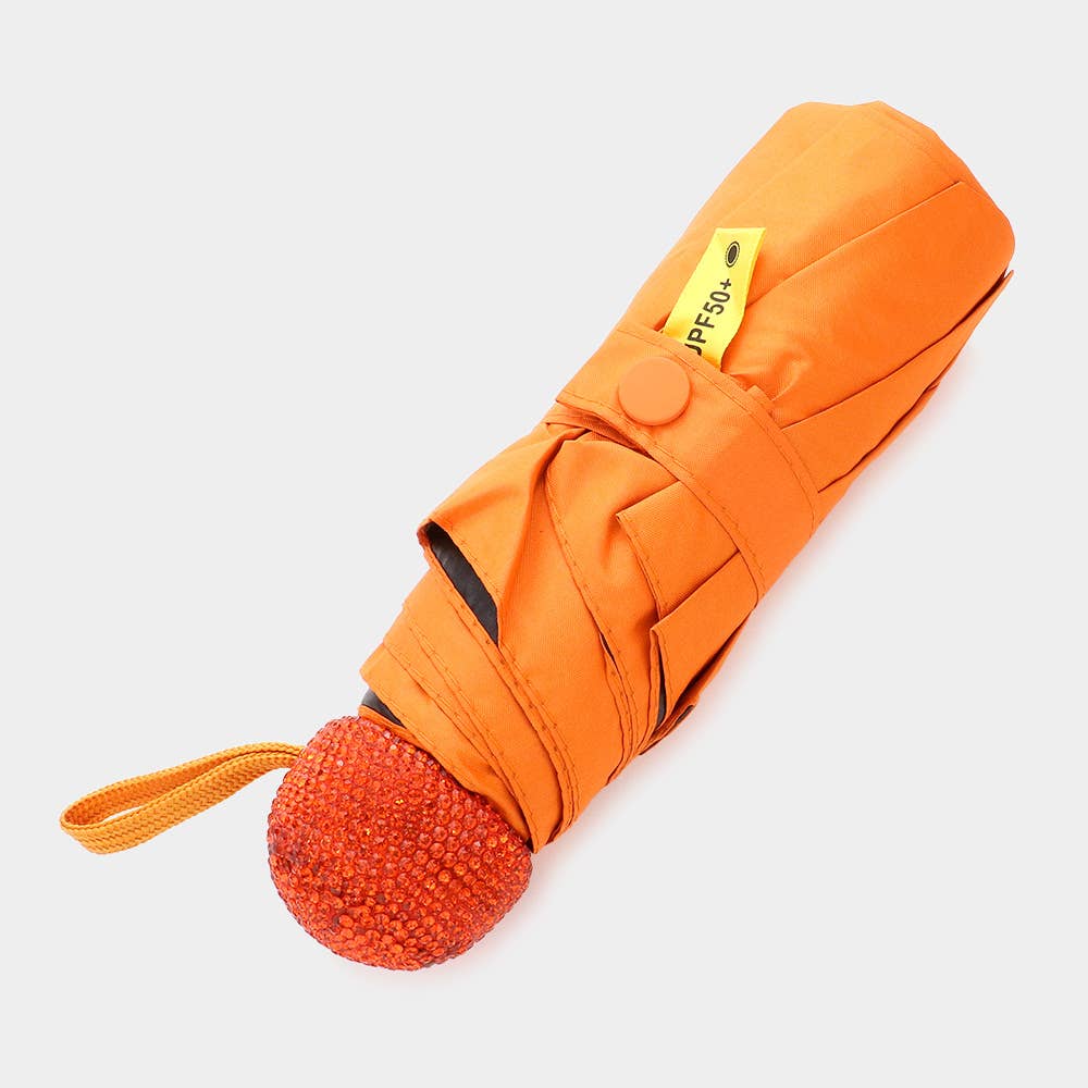 Sensibling Corp. - Wholesale Umbrella - Women's - Bling Handle Pointed Foldable Umbrella2