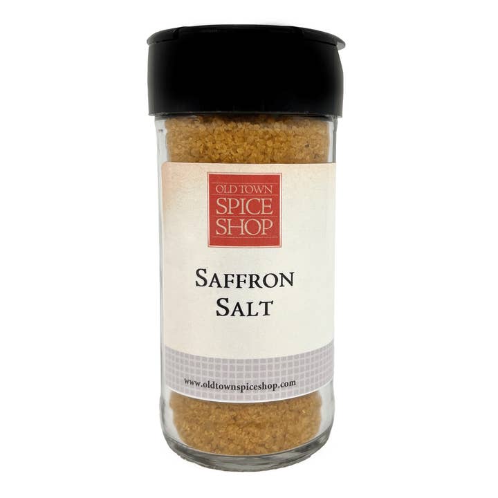 Old Town Spice Shop - Vente Sel - Sel Gourmet au Safran pour Griller & Cuisiner