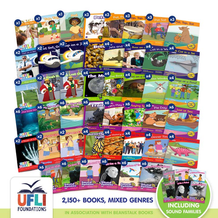 1st Grade UFLI Class Kit for wholesale by Junior Learning Inc.