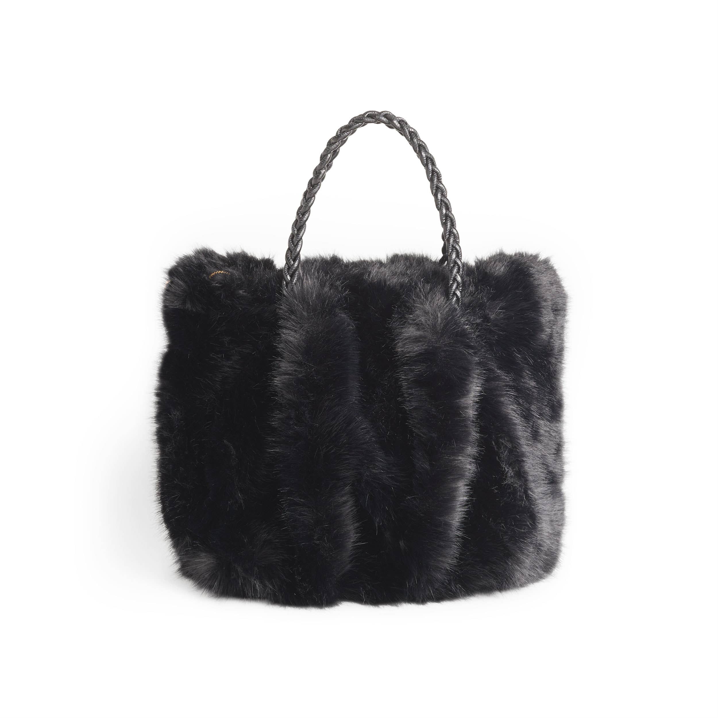 COCO + CARMEN - Wholesale Tote Bag - Women's - Priscilla Faux Fur Tote0