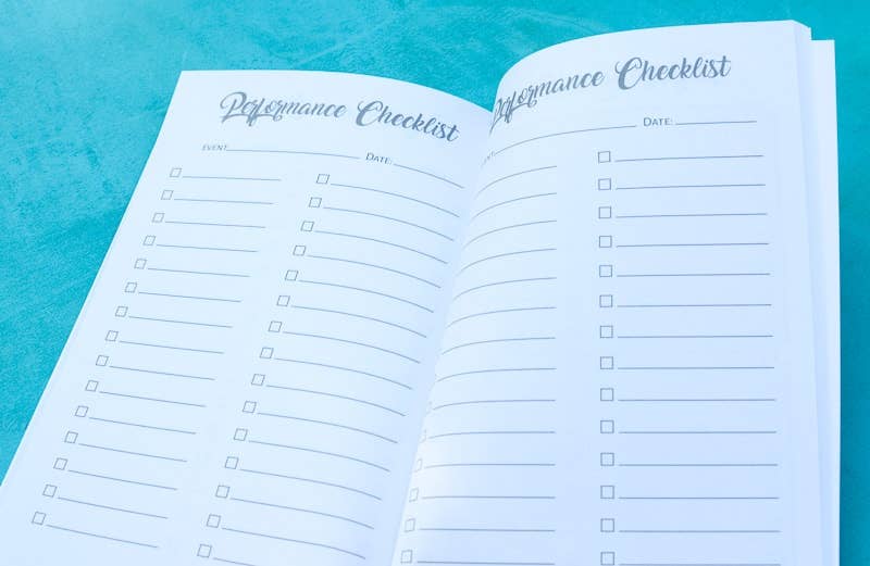 Circus Unicorn Shop - Vente Journal intime - Le journal du danseur9