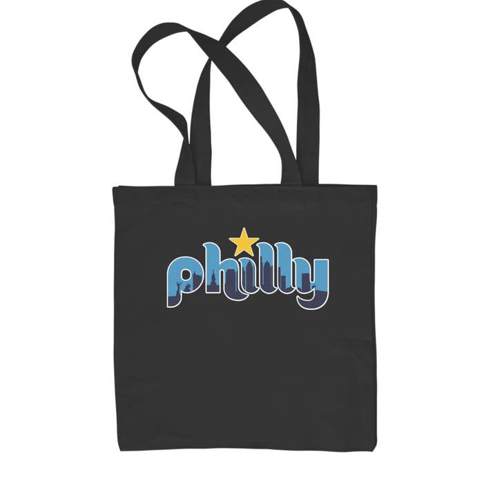 Sac de courses Skyline Philly Philadelphie pour la vente par Expression Tees