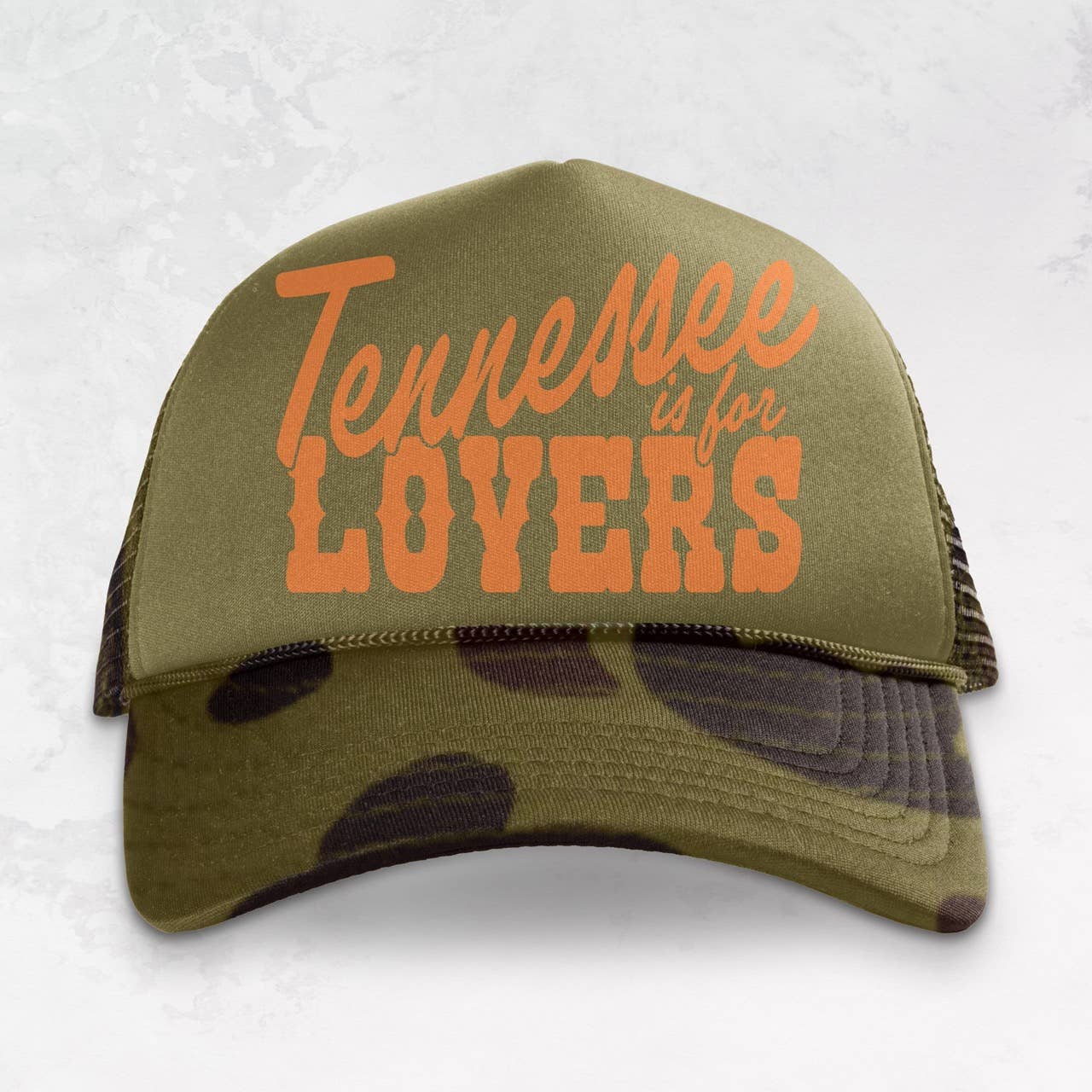 The Clandestine Underground - Wholesale Trucker Hat - Unisex - For Lovers, Tennessee Western Trucker Hat (Orange)2