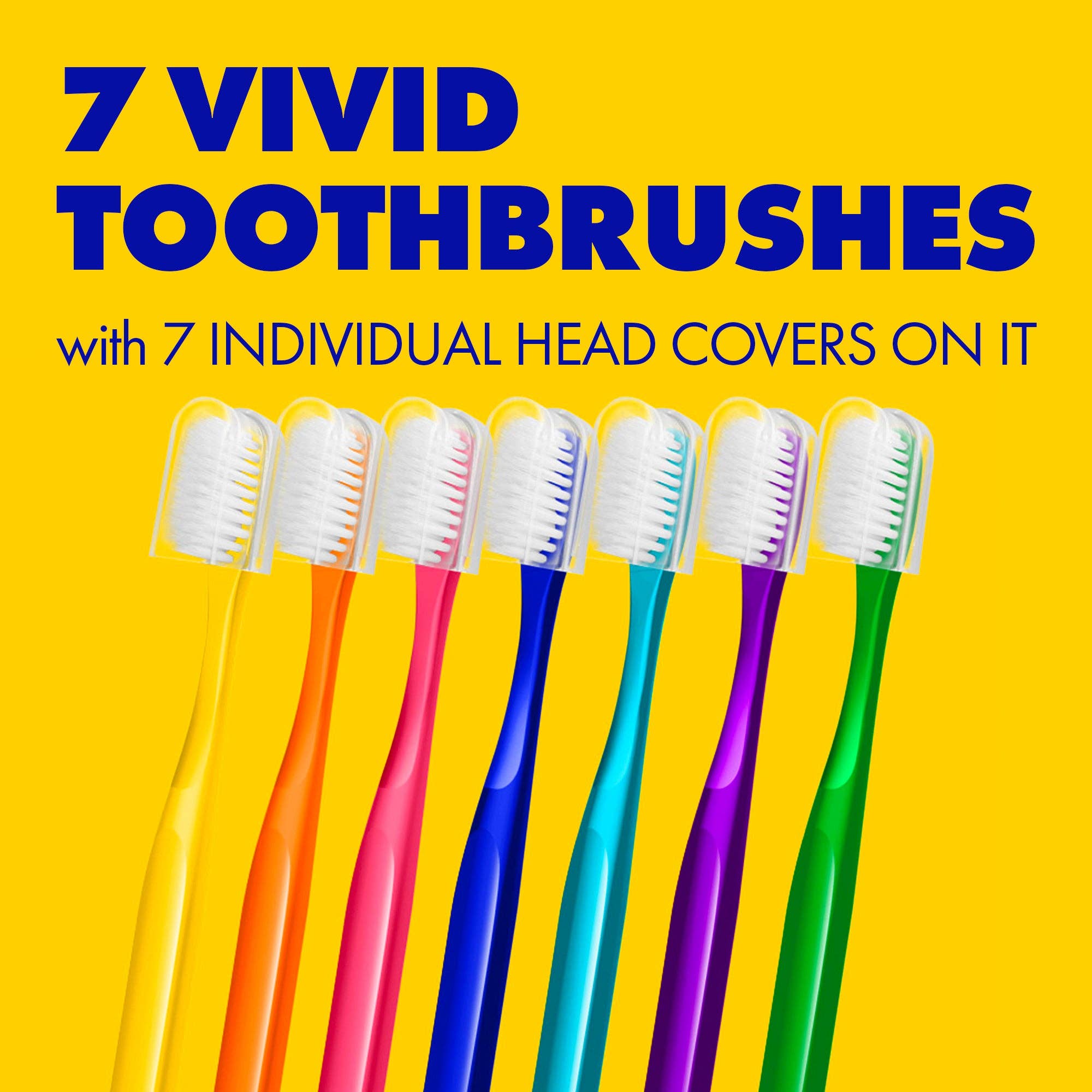 WAY.V - Wholesale Toothbrush - WAY.V Extra Soft Toothbrush Refill for Sensitive Gums and Teeth - Green 7pcs2