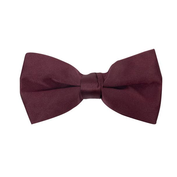 Selini New York - Wholesale Bow Tie - Men's - Men's 2.5" Poly Satin Clip On Bow Ties15