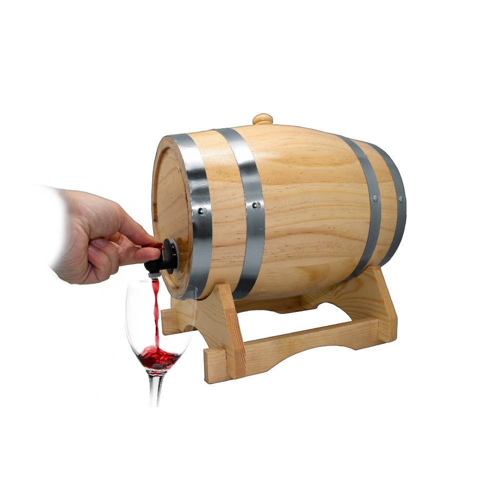 Vin Bouquet (Find It Import & Export Sl) – wholesale Bottle rack/holder – Wine dispenser barrel 3 liters5