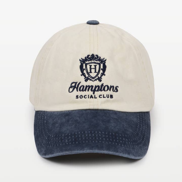 David And Young - Wholesale Baseball Cap - Unisex - Hamptons Social Club Two-Tone Baseball Cap5