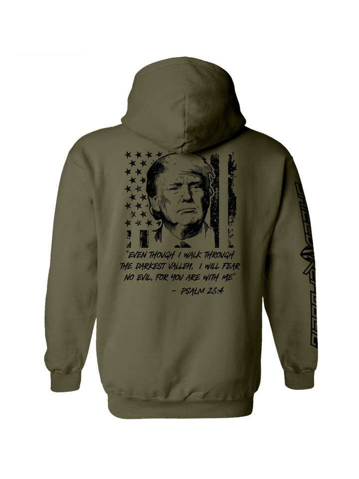 Shield Republic - Wholesale Screen printed t-shirt – Men′s - Trump Psalm 23-47