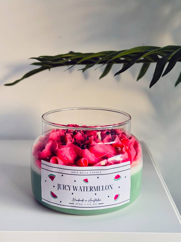 Juicy Watermelon for wholesale by Sois Belle candle