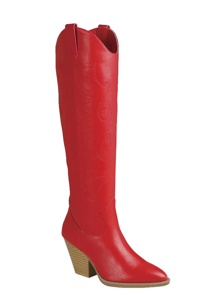 CCOCCI - Wholesale Cowboy Boots - Women's - RIVER-17 TALL COWBOY BOOT WITH WESTERN EMBROIDERY7