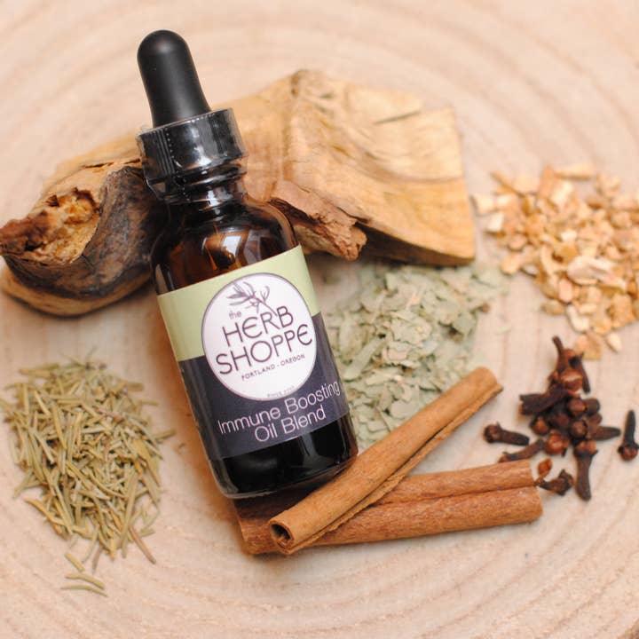 Mélange d'huiles stimulant le système immunitaire pour la vente par The Herb Shoppe