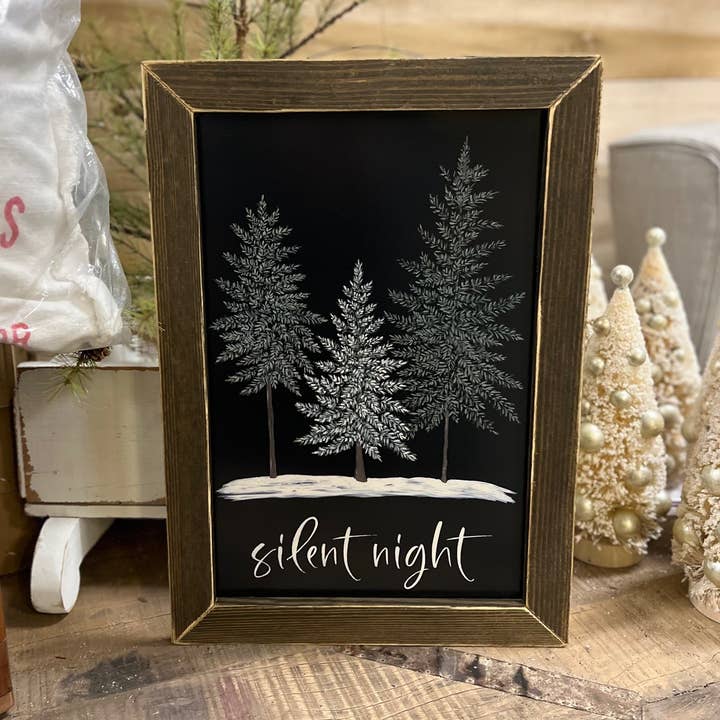 SAW119 Nuit silencieuse pour la vente par JanMichaels Art & Home