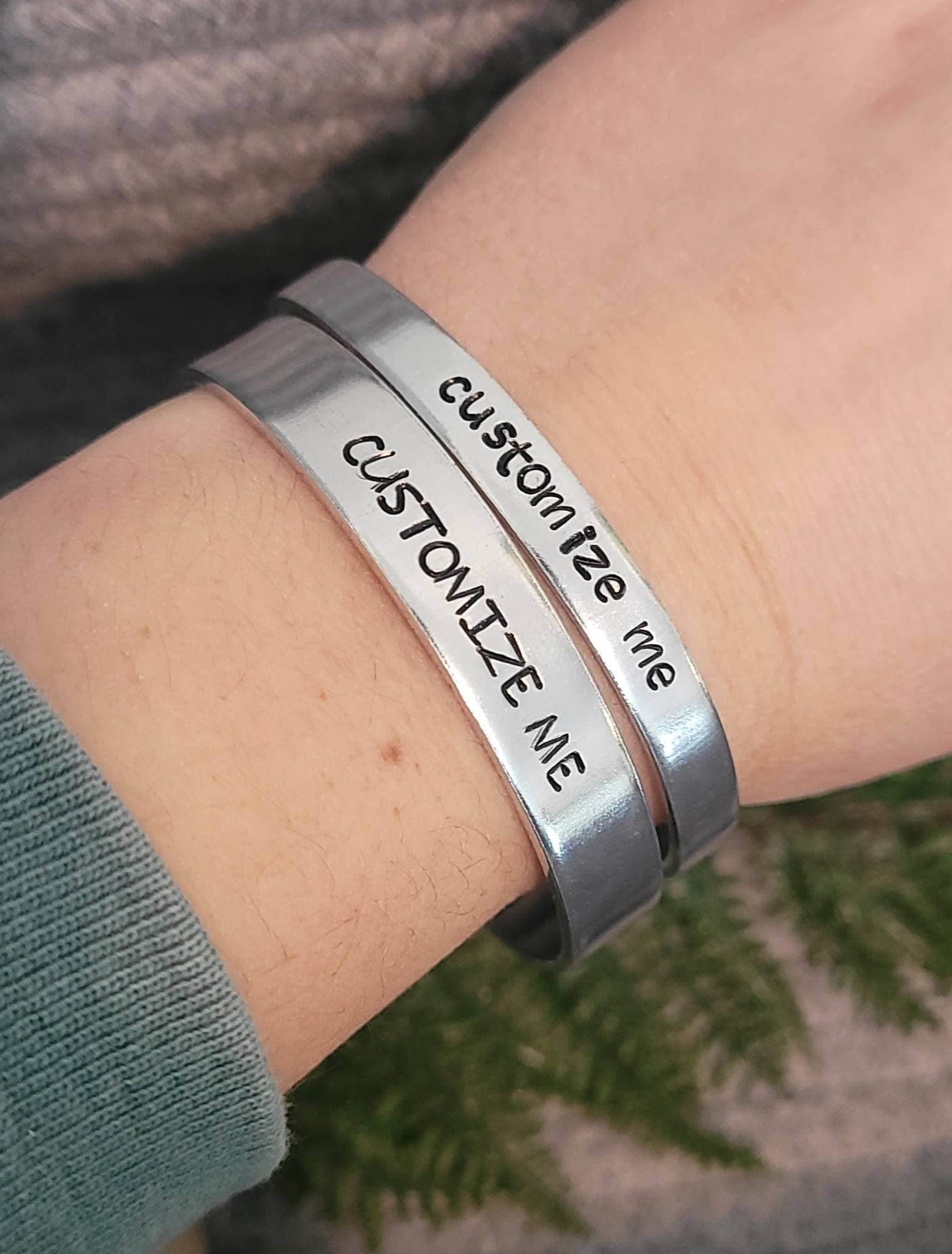 Jangles by Jan - Wholesale Cuff Bracelet - Custom hand stamped aluminum cuff1