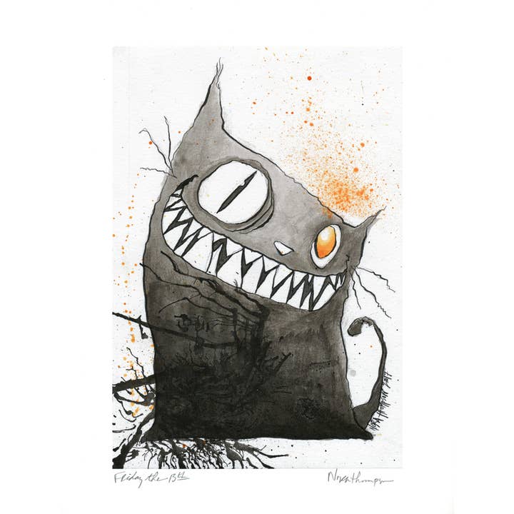 The Rots - Wholesale Art Print - Friday the 13th art print1