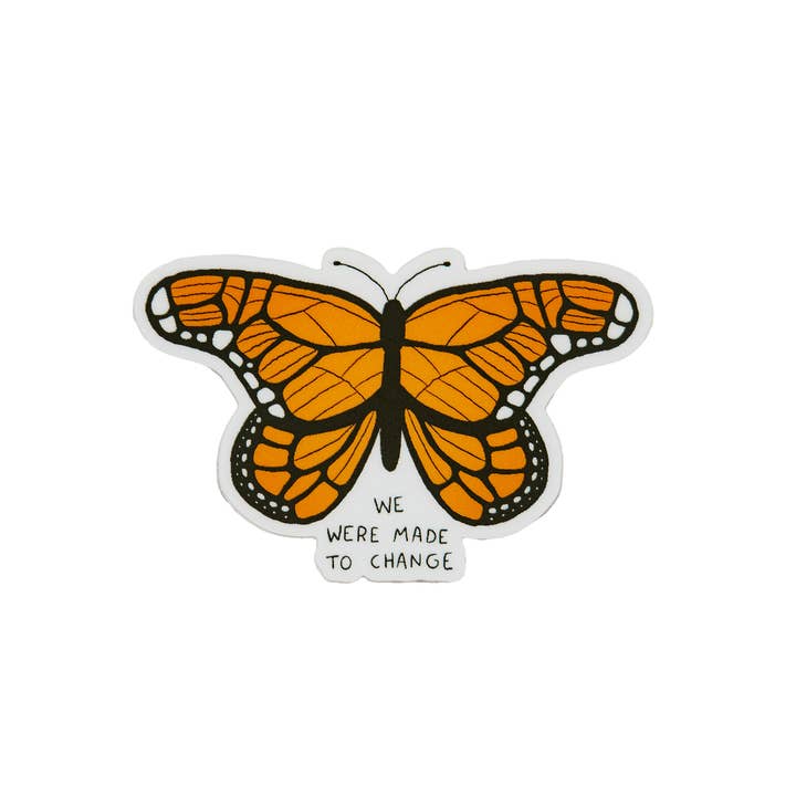 Fomos Feitos Para Mudar Autocolante de Borboleta em Vinil por atacado de Ivna Lins