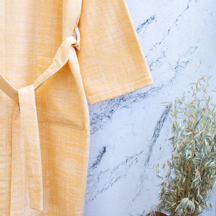 Kikoya - Wholesale Robe - Unisex - Terrybacked Bathrobe Turkish Cotton Light Weight Hood Quick32