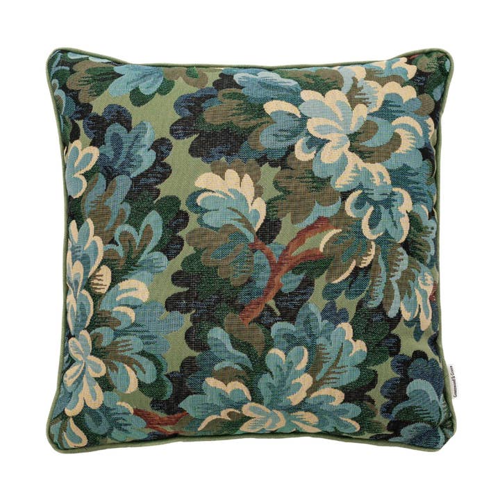 Verdure Regular Piped Woven Outdoor Cushion for wholesale by Hines of Oxford