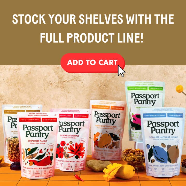 Passport Pantry – wholesale Granola – Sichuan Maple Granola Bites | Gluten & Seed Oil free, Vegan6