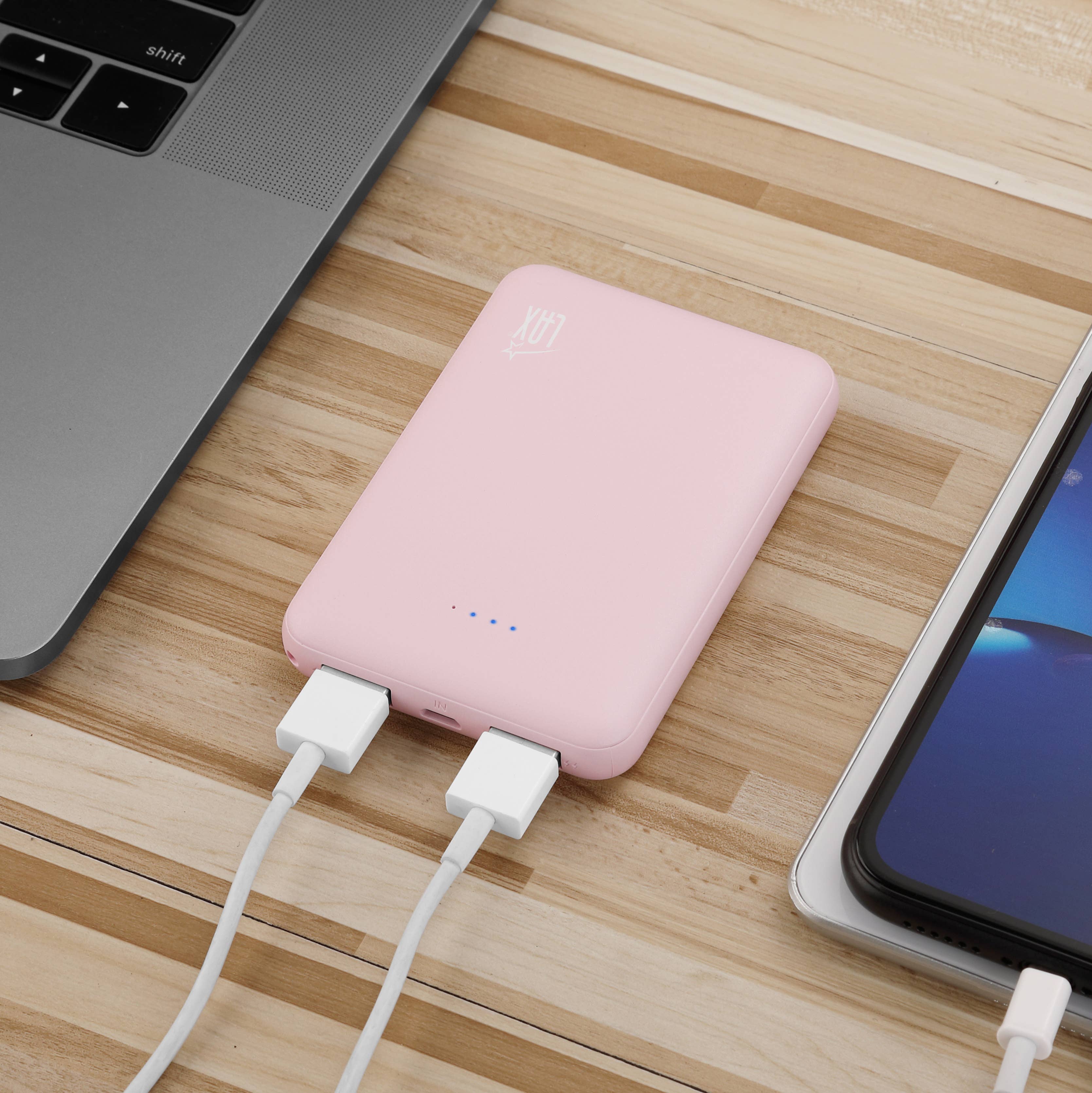 LAX Gadgets - Vendita all'ingrosso Caricatori portatili - Power Bank Ultra-Sottile e Portatile da 6600 mAh—Confezione al Dettaglio12