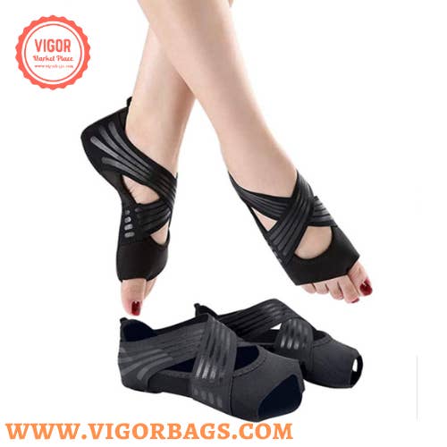 VIGOR - Wholesale Sock Slippers - Women's - Super Light weight Comfortable Yoga Socks Shoes with Grip9