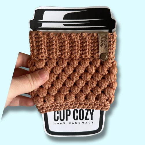 Modern Knot Studio - Wholesale Drink Huggers & Koozies - Claire Drink Sleeve - Neutral Collection