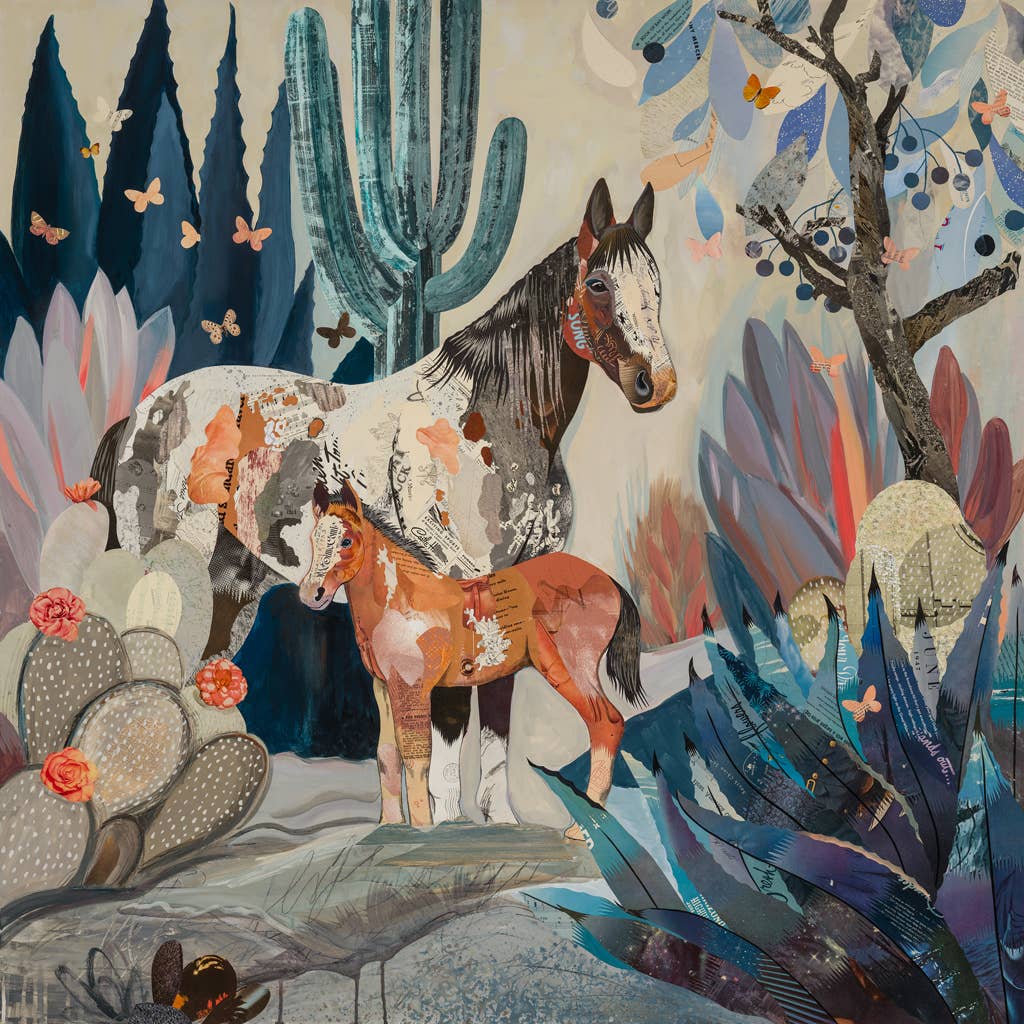 Dolan Geiman - Wholesale Art Print - Art Print | Desert Horse Wall Art | BLUE MELODIES0