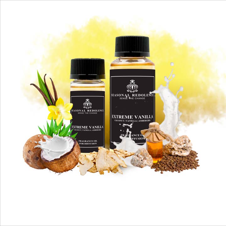 EXTREME VANILLA Lyxig Hemdoftspridare Doftolja för wholesale av Seasonal Redolence