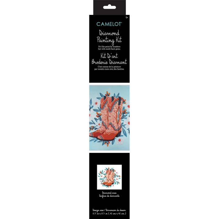 Multi Footloose and Fancy Free Diamond Painting Kit for wholesale on Faire
