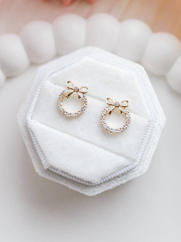 Noelle Studs for wholesale by Sweet Three Designs