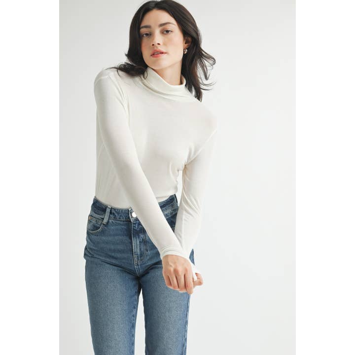 FUN2FUN - Wholesale Knit Top - Women's - BASIC TURTLENECK KNIT TOP14