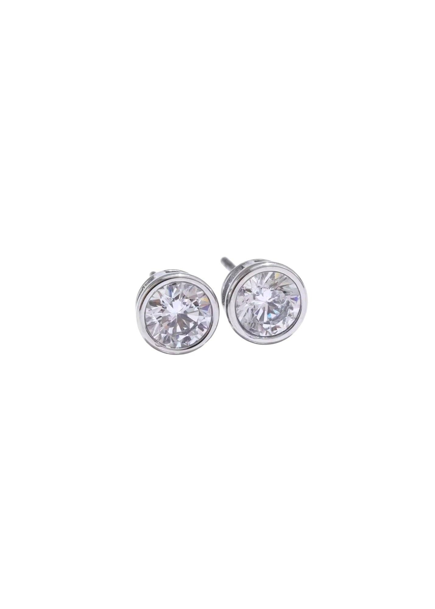 Hjane Jewels - Wholesale Stud/Post Earrings - Millie CZ Everyday Gold Studs Hypoallergenic 1