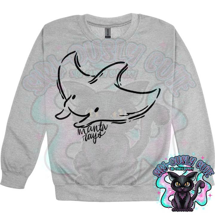 Doodle Mascots MantaRays for wholesale by Siri-Ously Cute