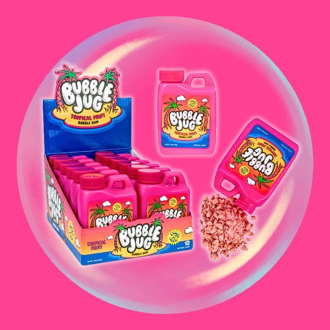 I Got Your Candy - Venta al por mayor Gominolas - Jarra Iconic Candy Bubble Tropical, 1,94 oz, 12 unidades1