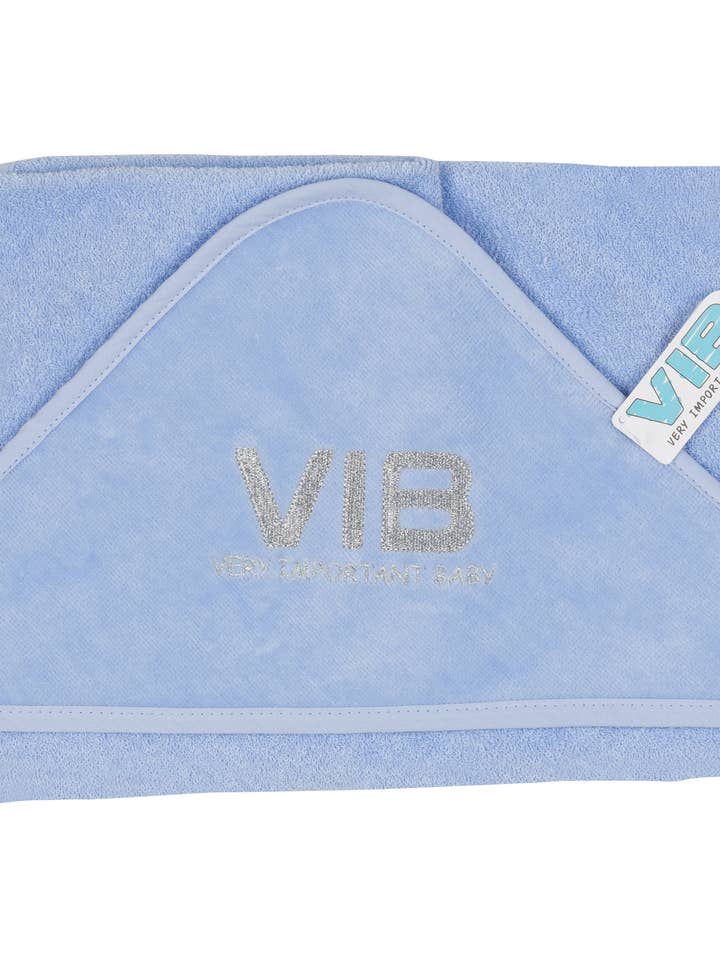 Hooded Towel VIB Blue for wholesale by Very Important Baby®