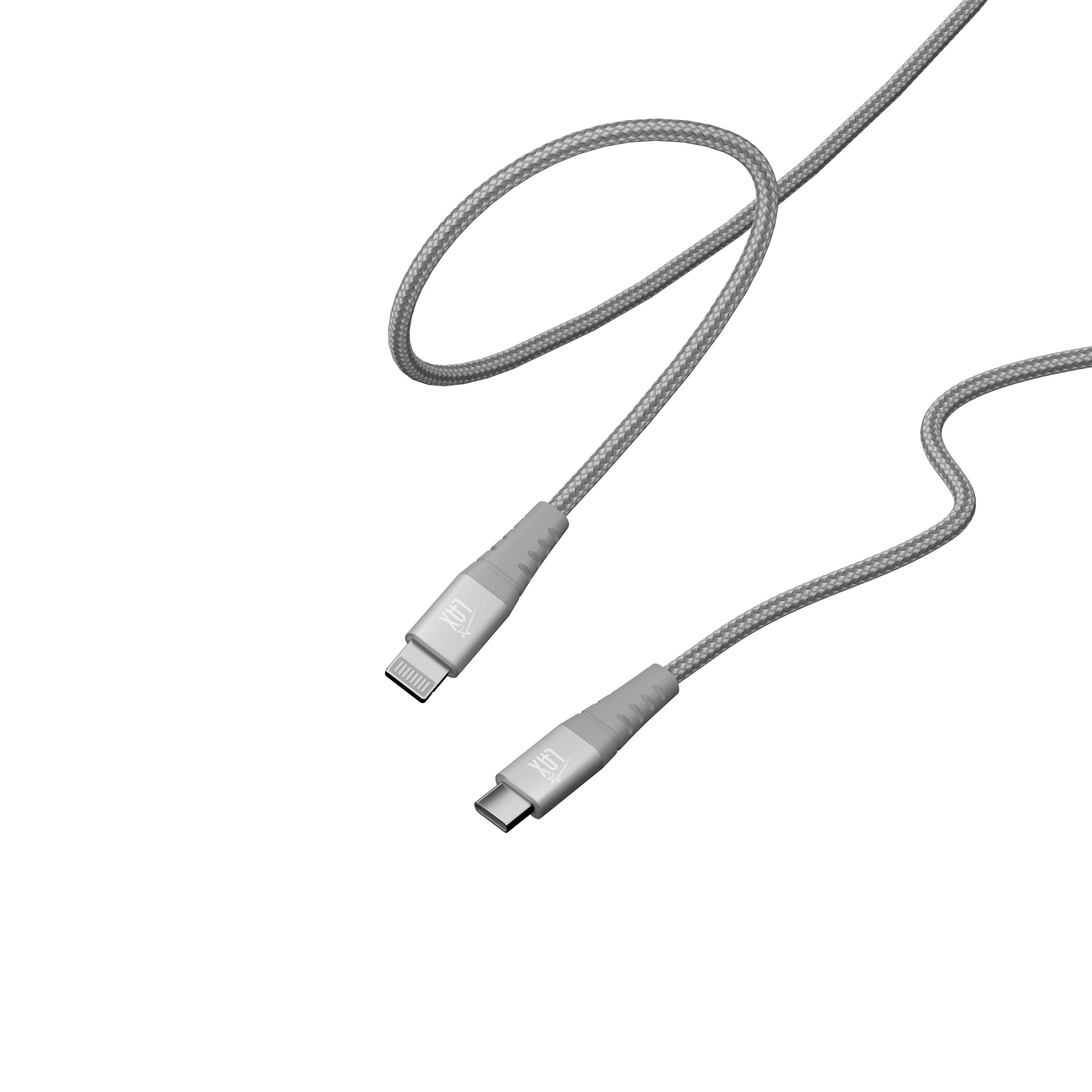 LAX Gadgets - Wholesale Charging Cable - Apple MFi Certified USB-C Iphone Cable -10ft Retail Pack27