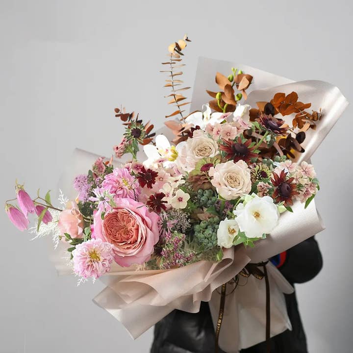 Elegant Design Supply – Engroshandel Indpakningspapir – Stripe Lines blomsterindpakningspapir (20stk/pose)