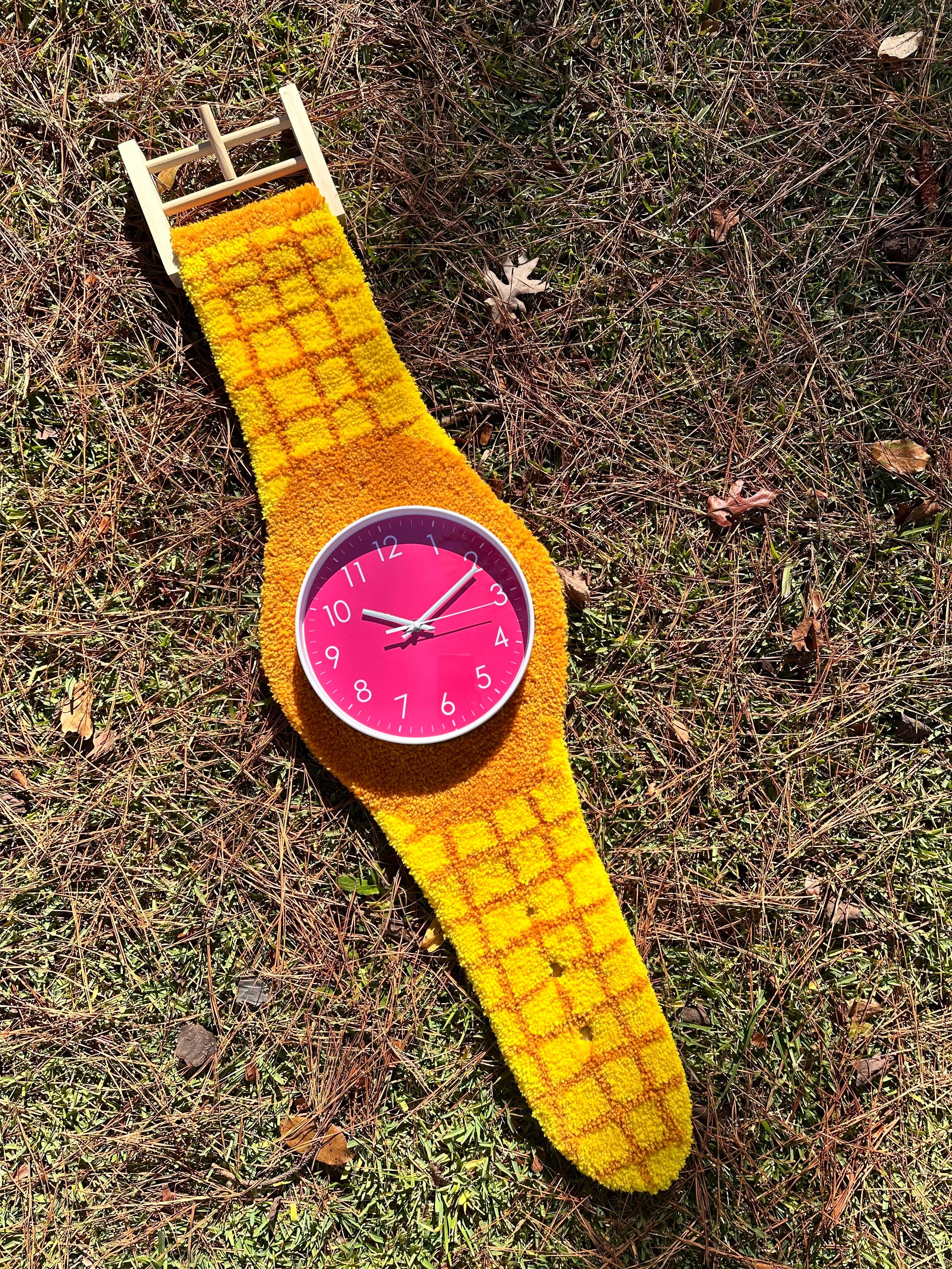 Good to Know You - Wholesale Muurklok - TUFTED MUUR HORLOGE