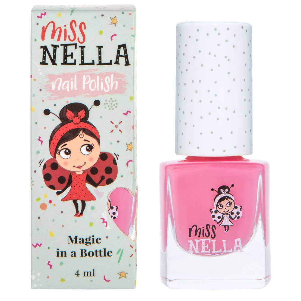 Miss Nella - Wholesale Nail Polish - Kids - Pink a Boo Kids Peel Off Odour Free Nail Polish3