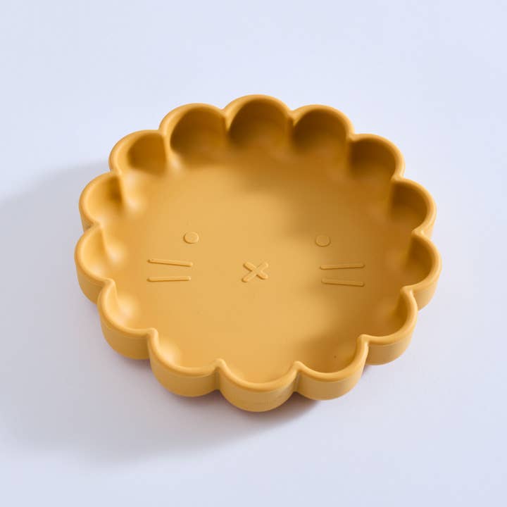Milk Addict - Wholesale Dinner Plate - Kids & Baby - Milk Addict Silicone Lion Suction Plate