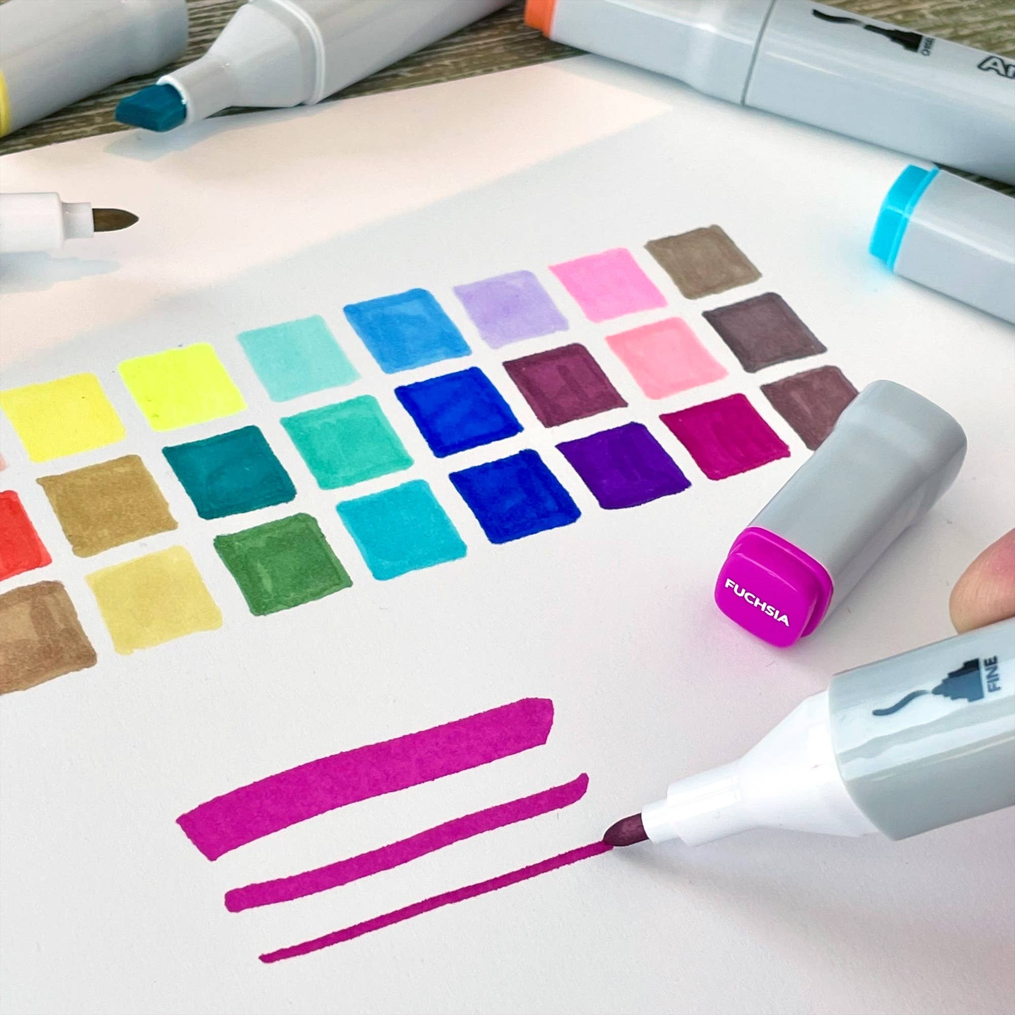 ArtSkills - Wholesale Marker - Dual-Tip Alcohol Markers, 30 Markers3