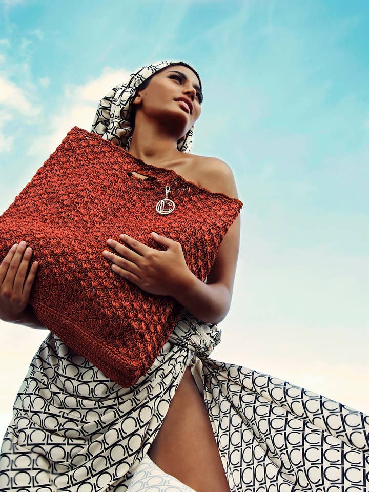 Ochre Elena Maxi Bag for wholesale by Casalima