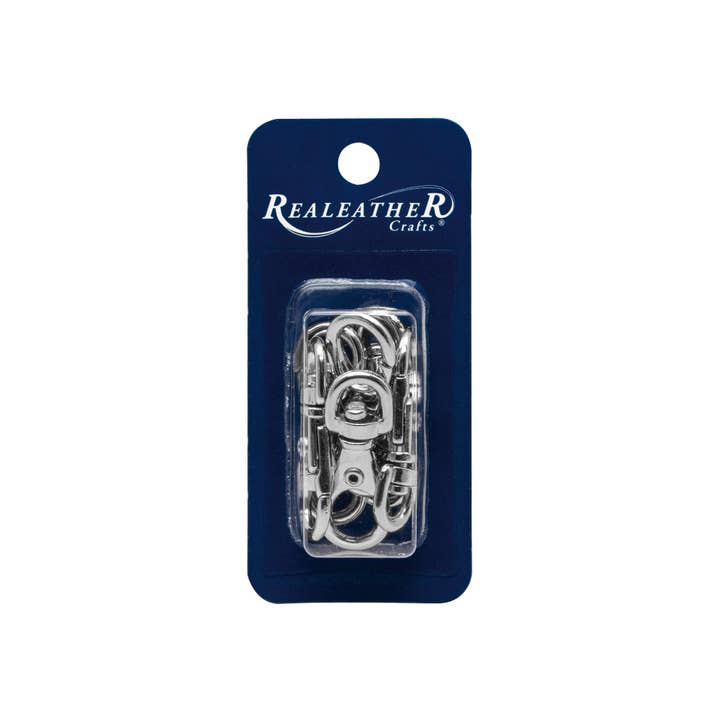 Realeather - Wholesale Craft Supplies - Swivel Snap Hook, 4pk