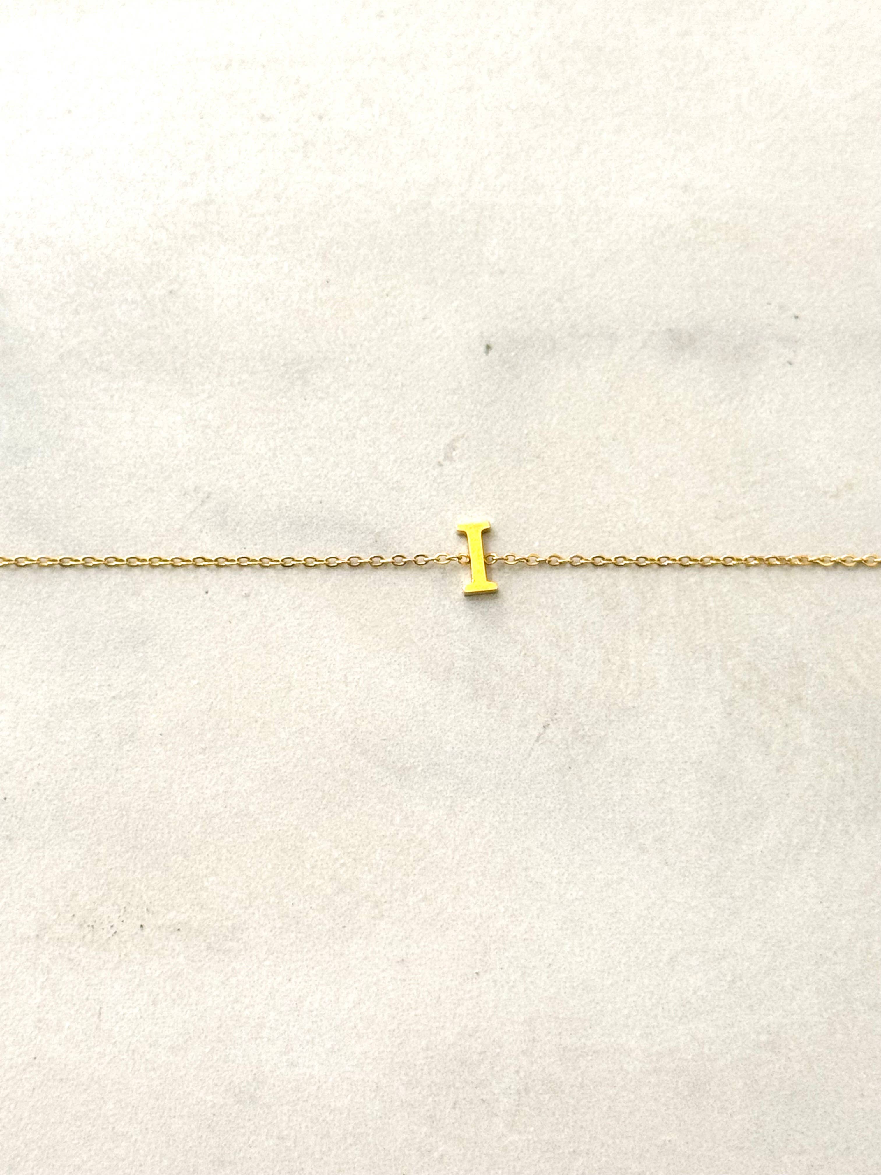 Cassette Barcelona - Wholesale Charm/Dangle Bracelet - Minimal Stainless Steel Initial Bracelet8